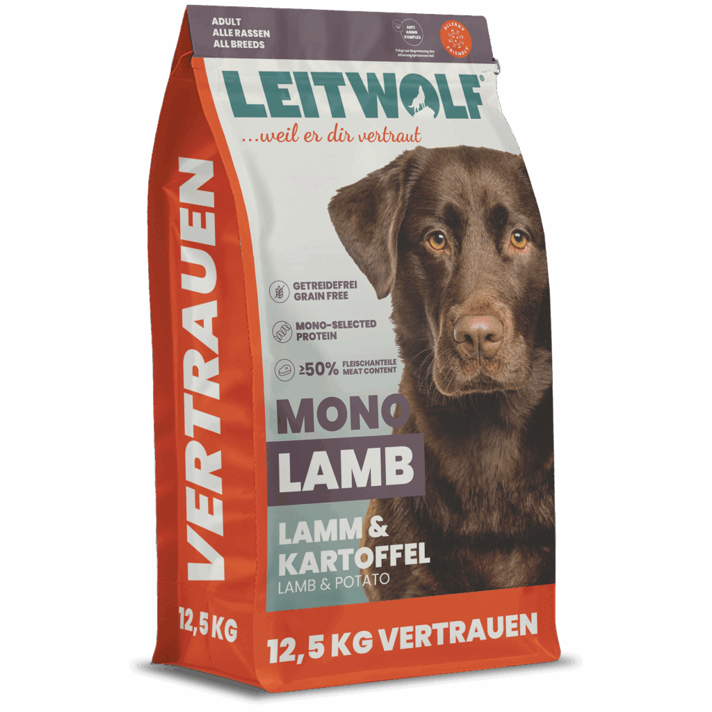 Leitwolf Mono Lamb 12,5 kg Verpackung